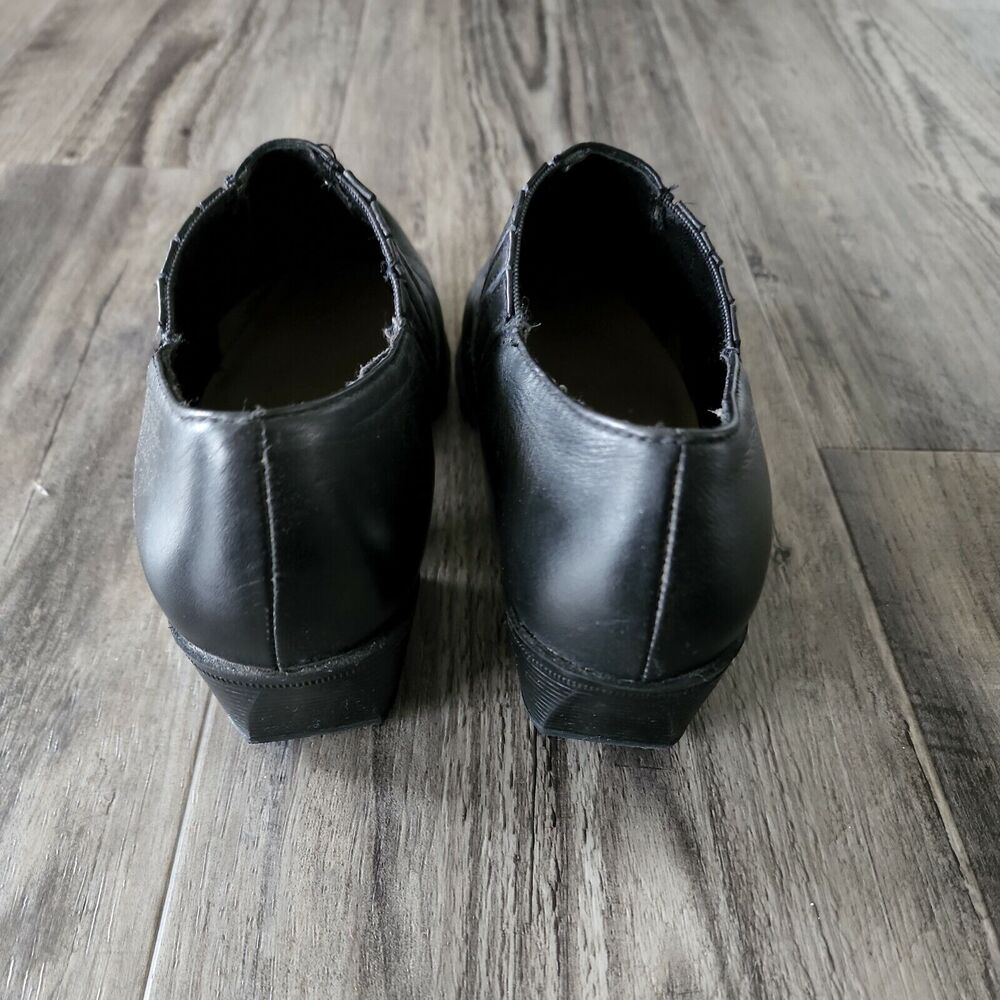 Maine Woods Slip on Sho Womens Black 7.5 M Narrow Cheyenne - Picture 4 of 5